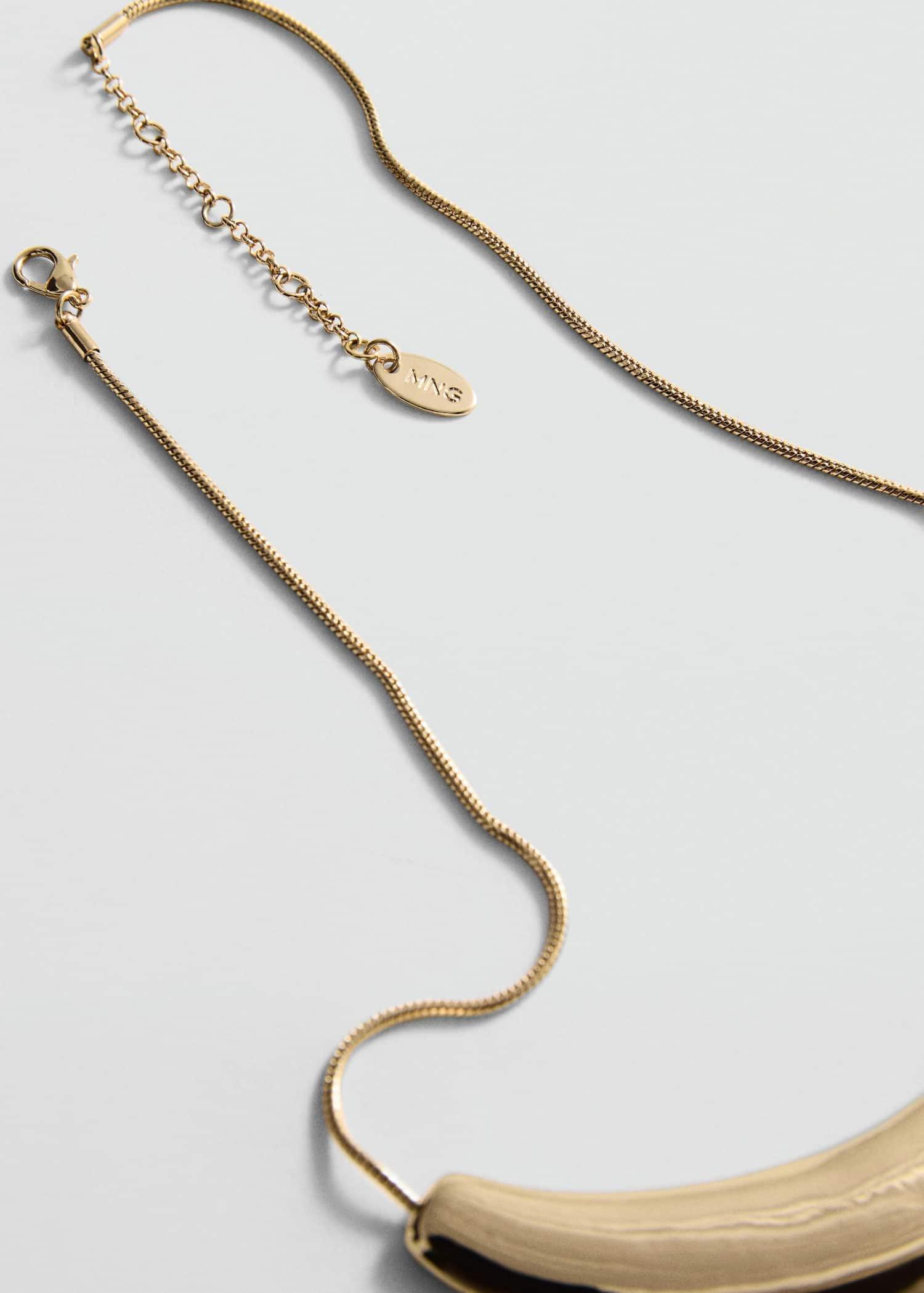 Gold Rigid Combination Necklace, 0201_OR, large image number 0