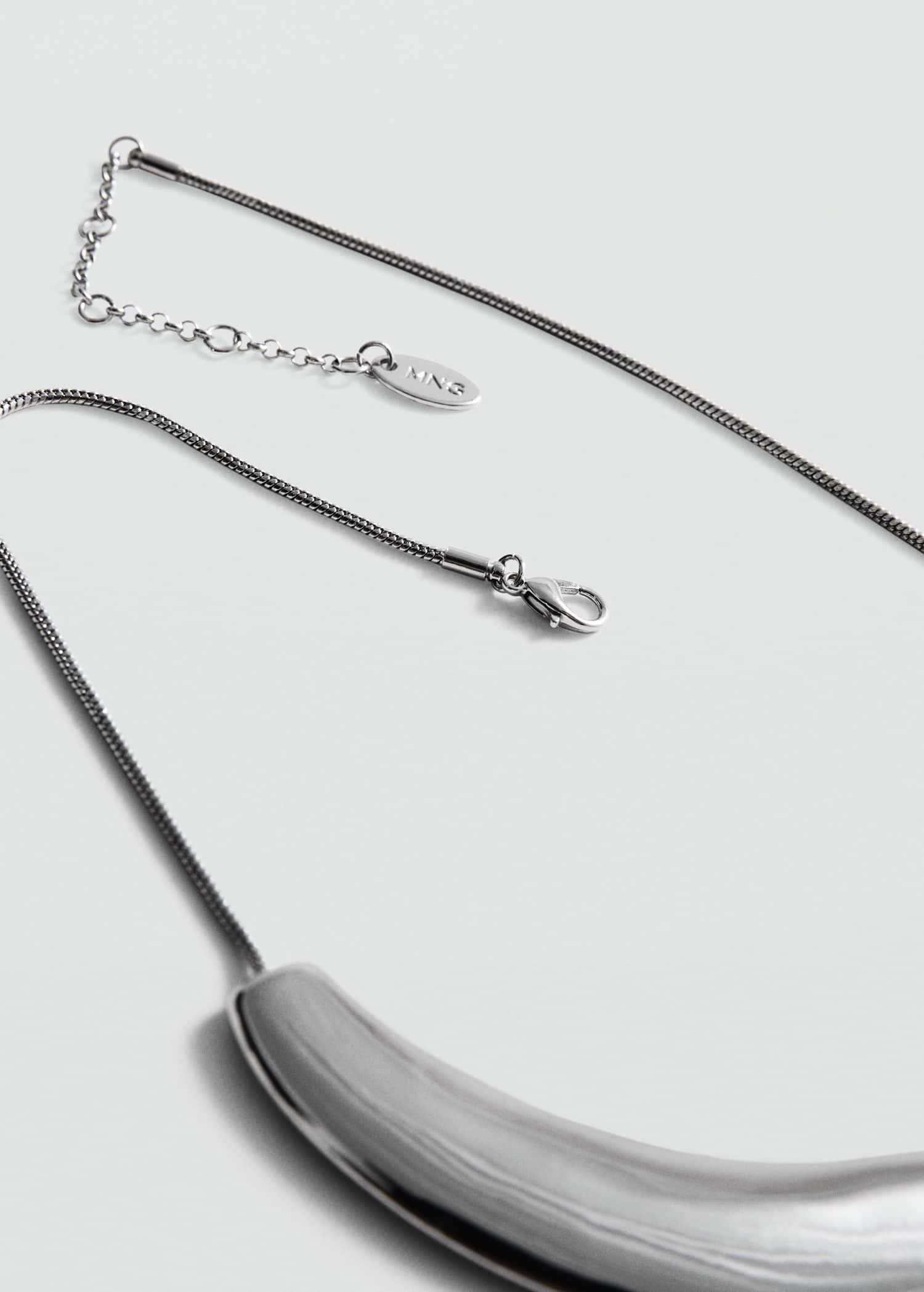 Silver Rigid Combination Necklace, Silver, large image number 0