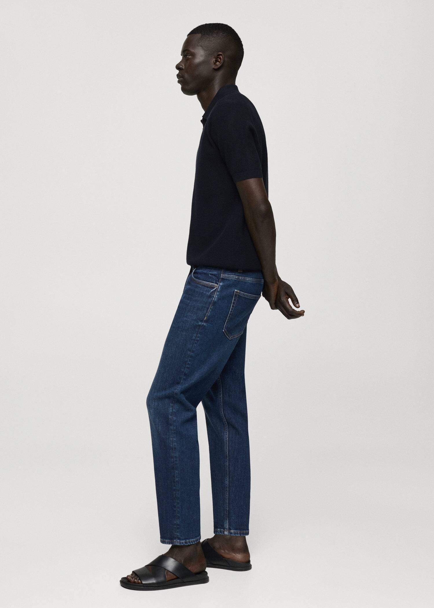 Blue Ben Tapered Fit Jeans, , large image number 2