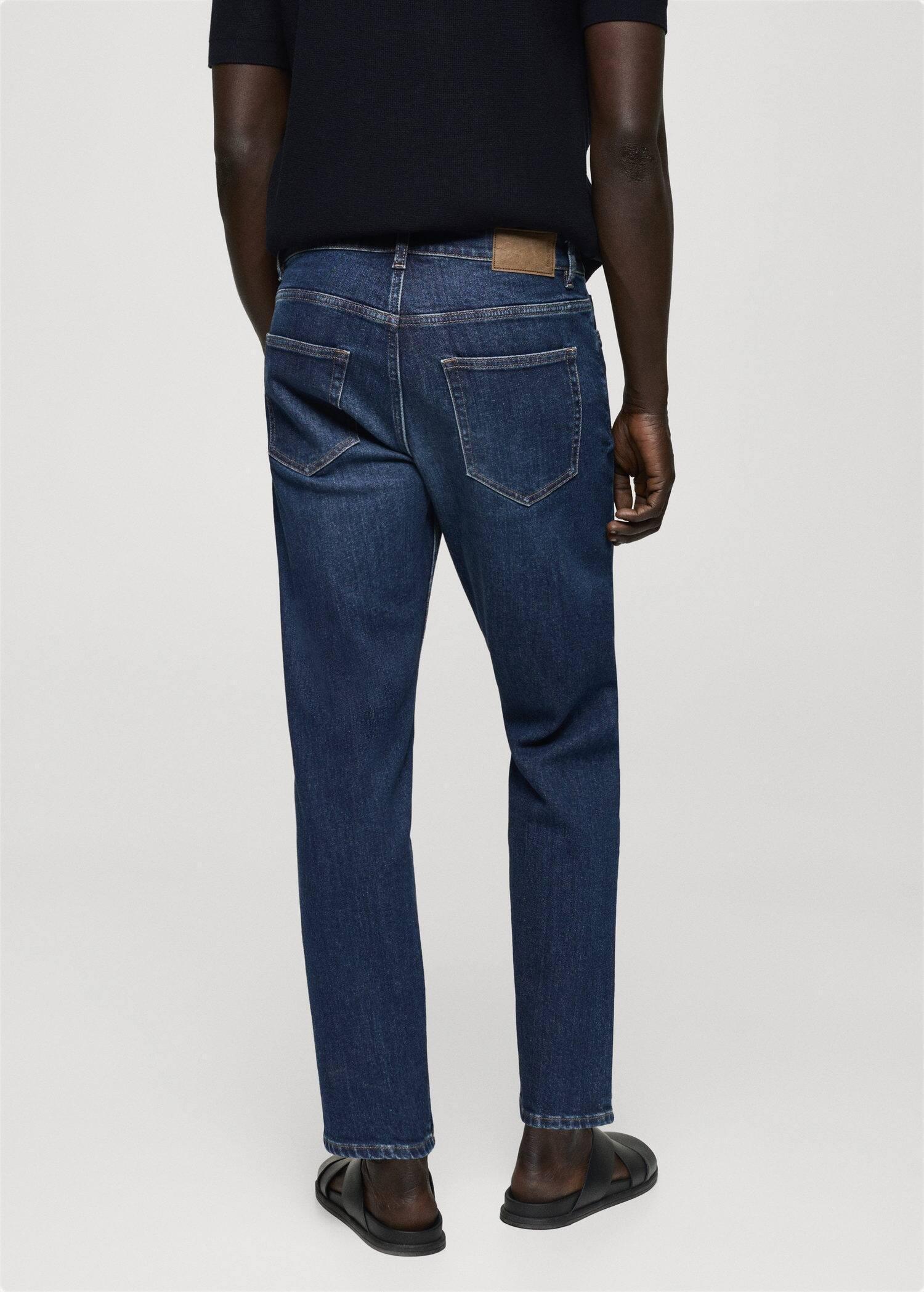 Blue Ben Tapered Fit Jeans, , large image number 6