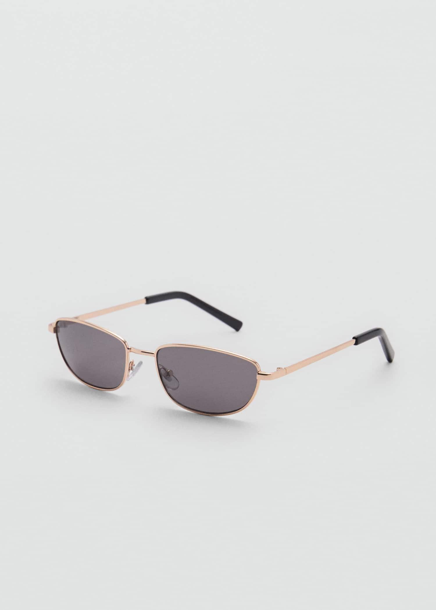 Gold Metallic Frame Sunglasses, 0201_OR, large image number 0
