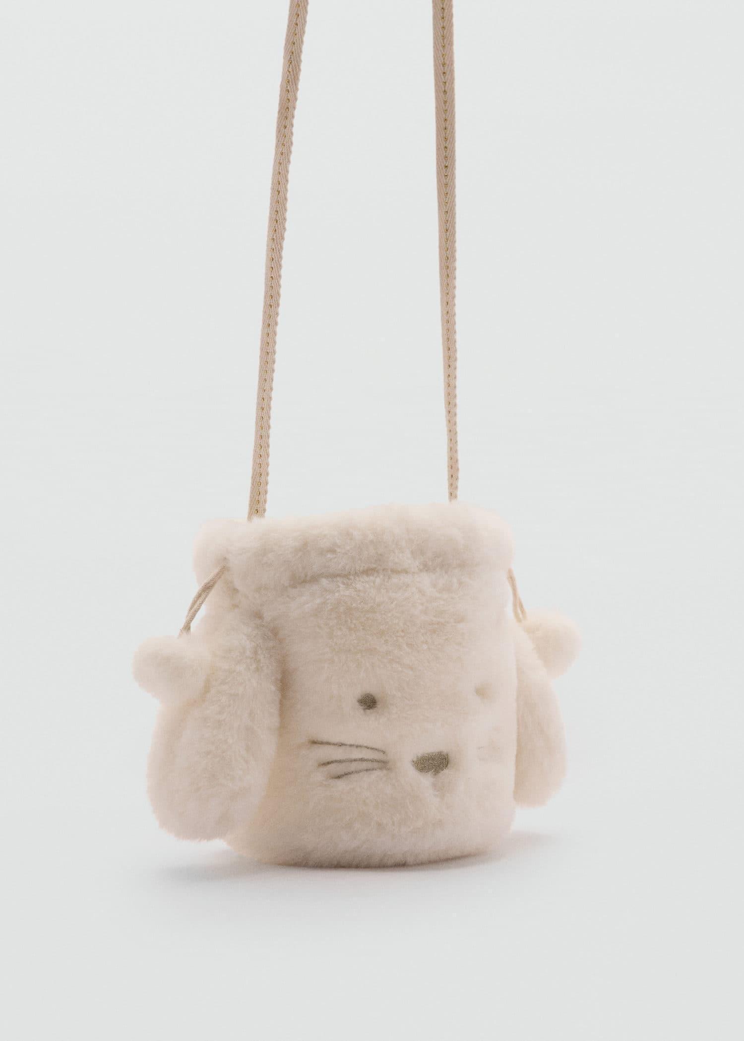 Beige Rabbit Bag, Baby Girl, Light Beige, large image number 0