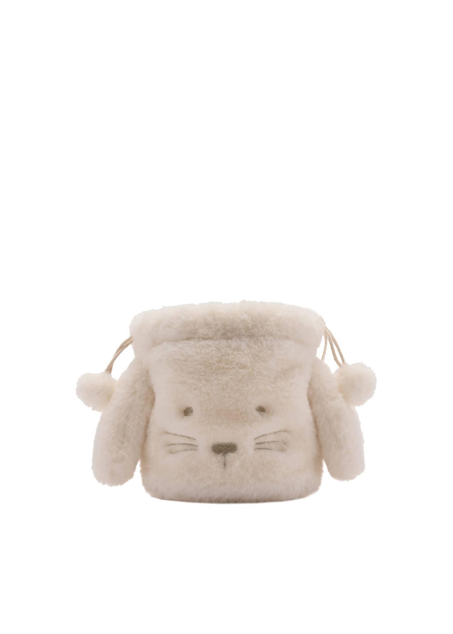 Beige Rabbit Bag, Baby Girl, Light Beige, large image number 3