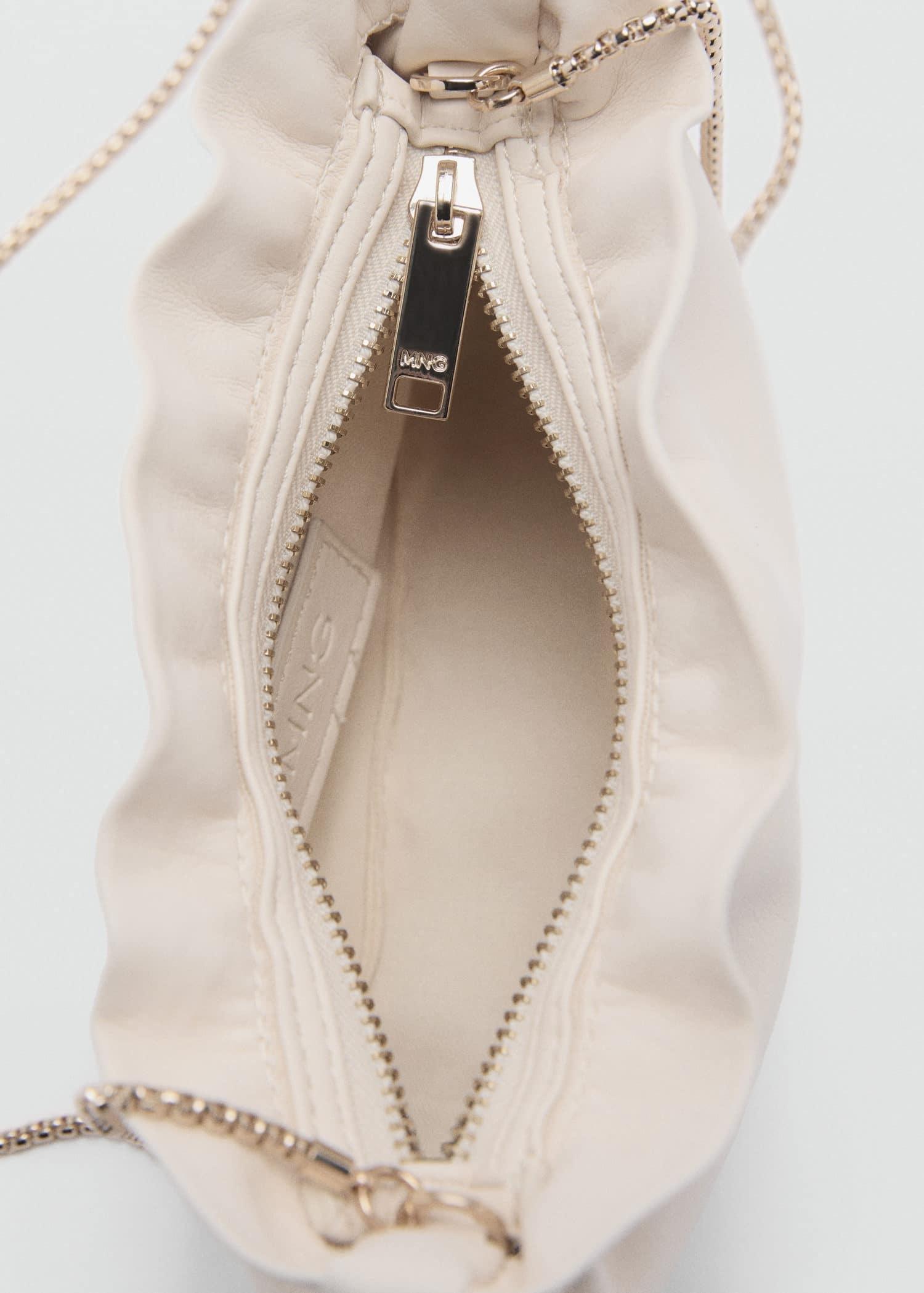 Beige Chain Bag, Light Beige, large image number 1