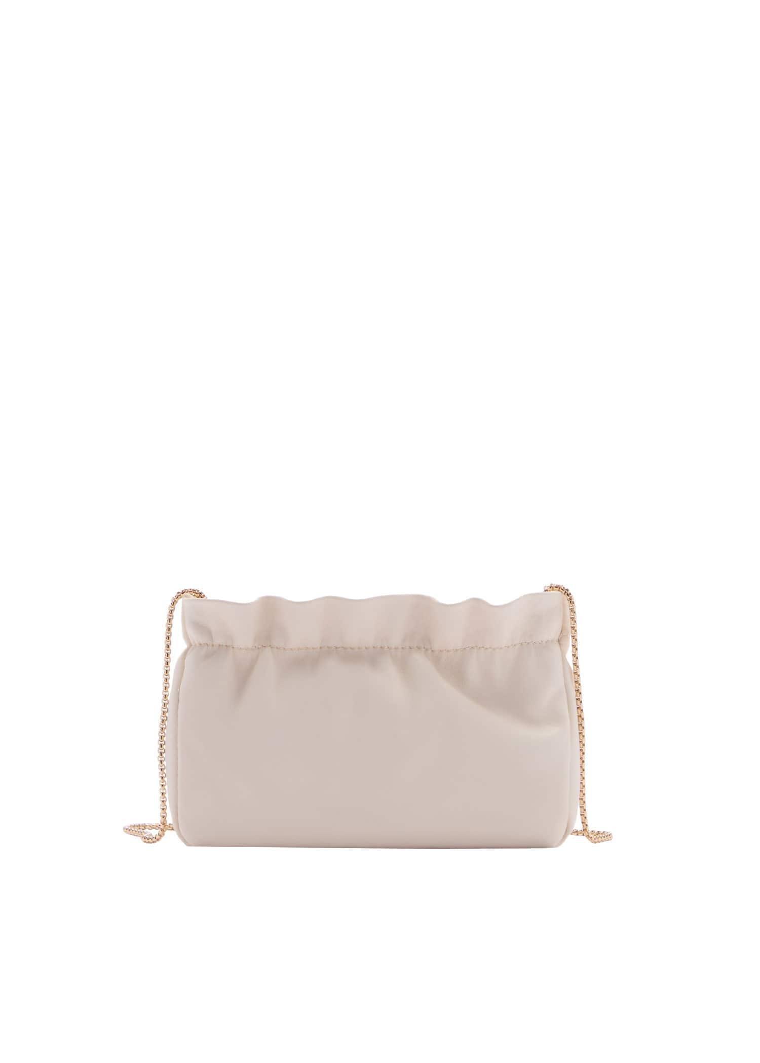 Beige Chain Bag, Light Beige, large image number 3
