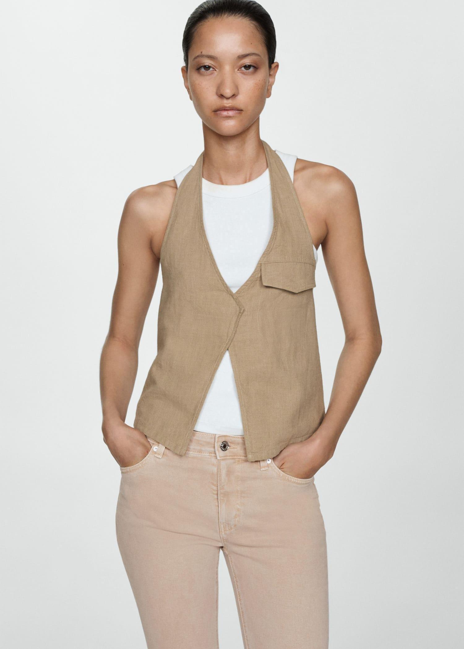 Brown Lt Pastel Jeans Sienna Flare Crop, , large image number 1
