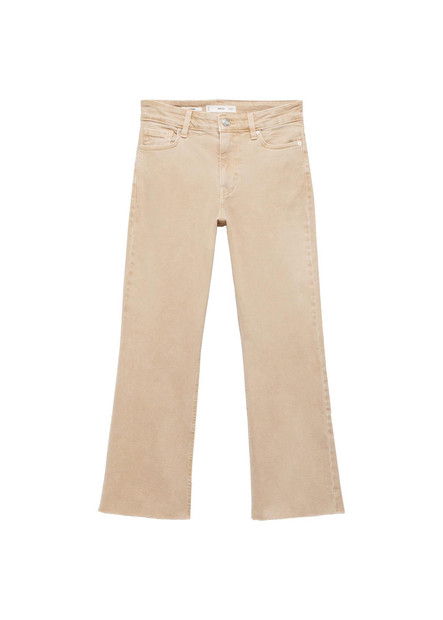 Brown Lt Pastel Jeans Sienna Flare Crop, , large image number 4