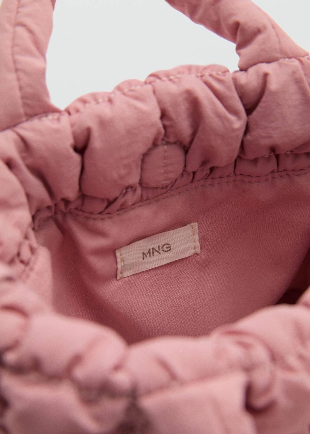 LT-PASTEL PINK Quilted mini shoulder bag, Kids Girl, Light-Pastel Pink, large image number 2