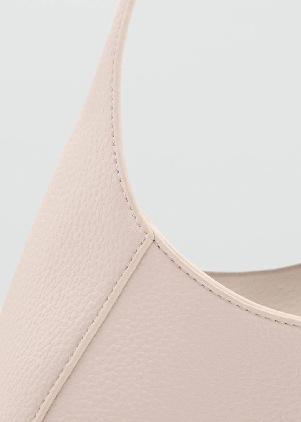 White Short-Handle Shoulder Bag, 0201_02, large image number 2