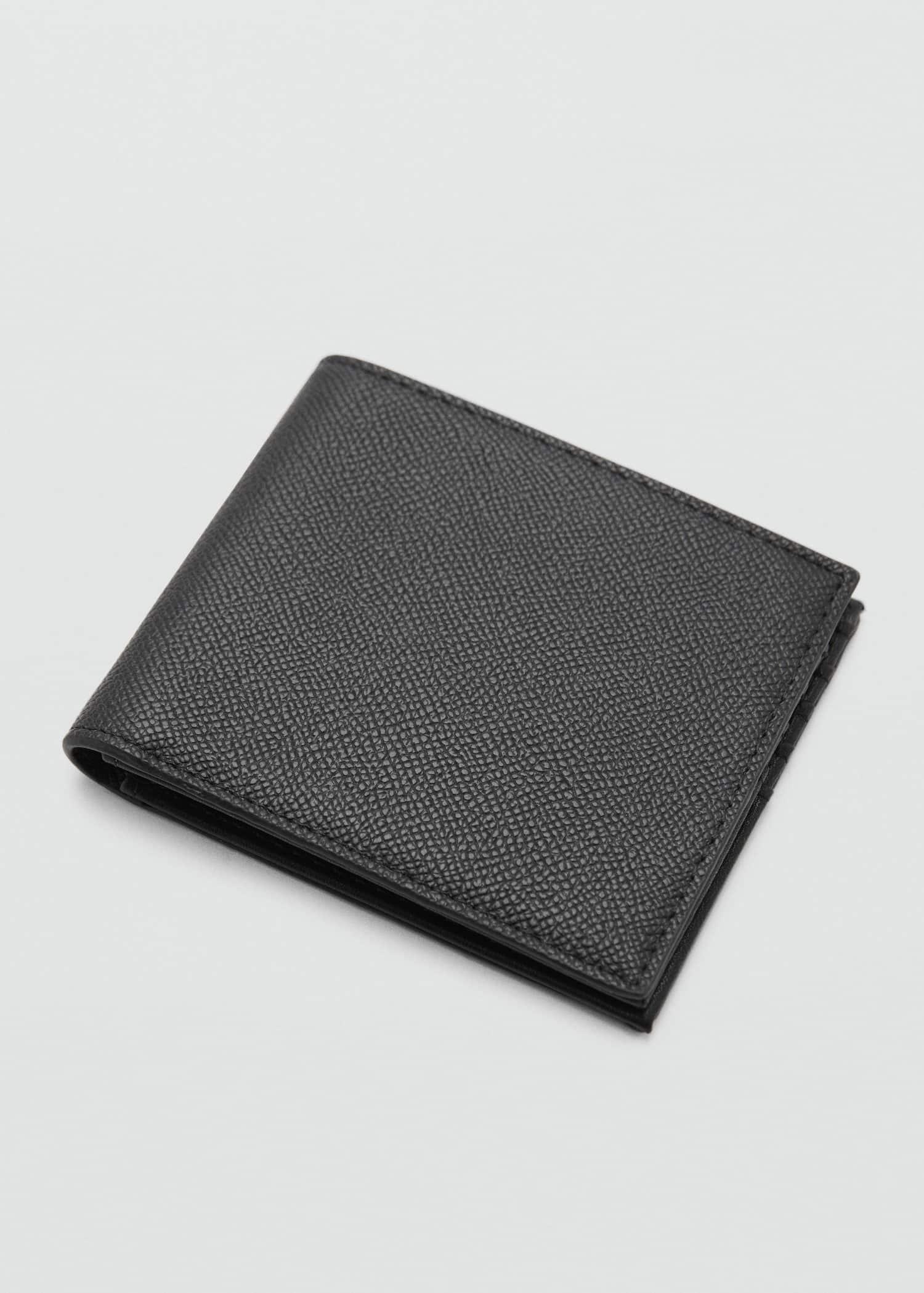 Black Anti-Contactless Card Holder Wallet, Black, large image number 0