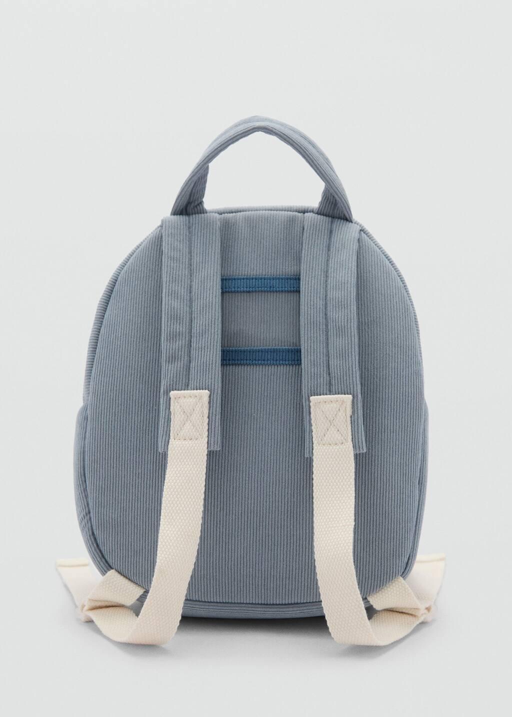 Blue Mouse Toy Backpack, Baby Boy, Medium Blue, large image number 1