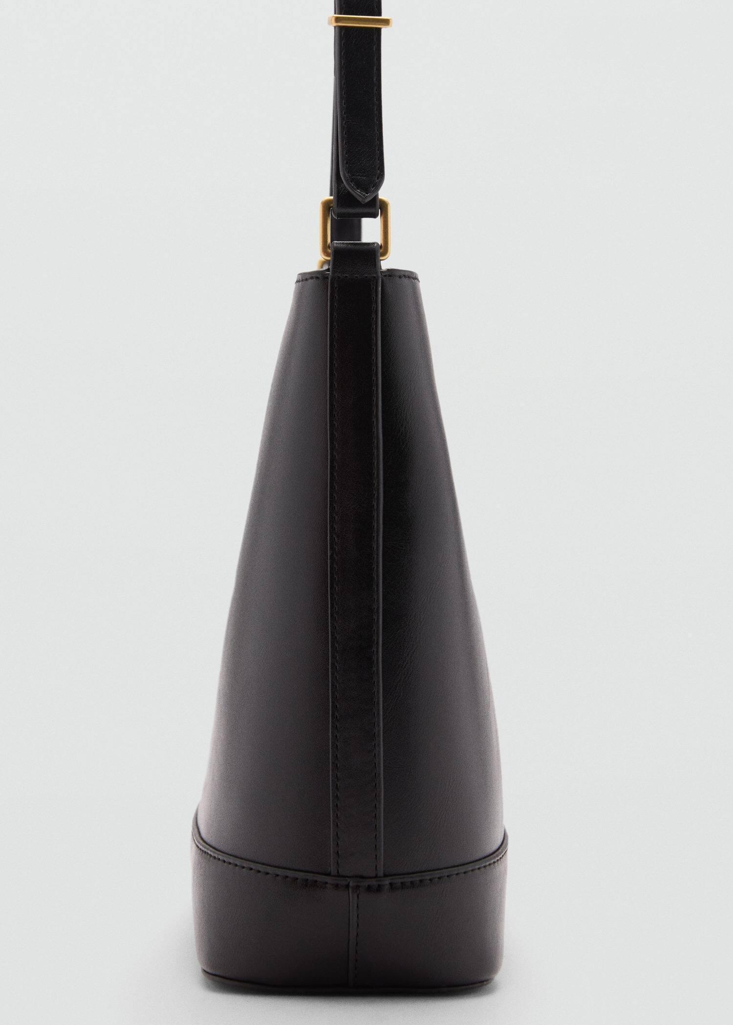 Black Shopper Bag With Padlock, 0201_99, large image number 1