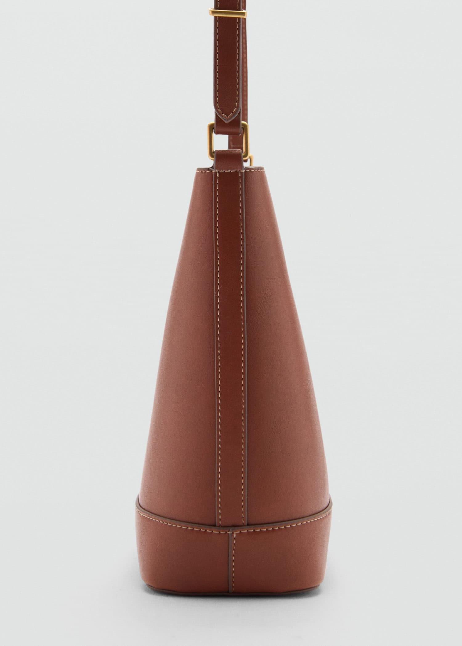 Brown Shopper Bag With Padlock, 0201_CU, large image number 1