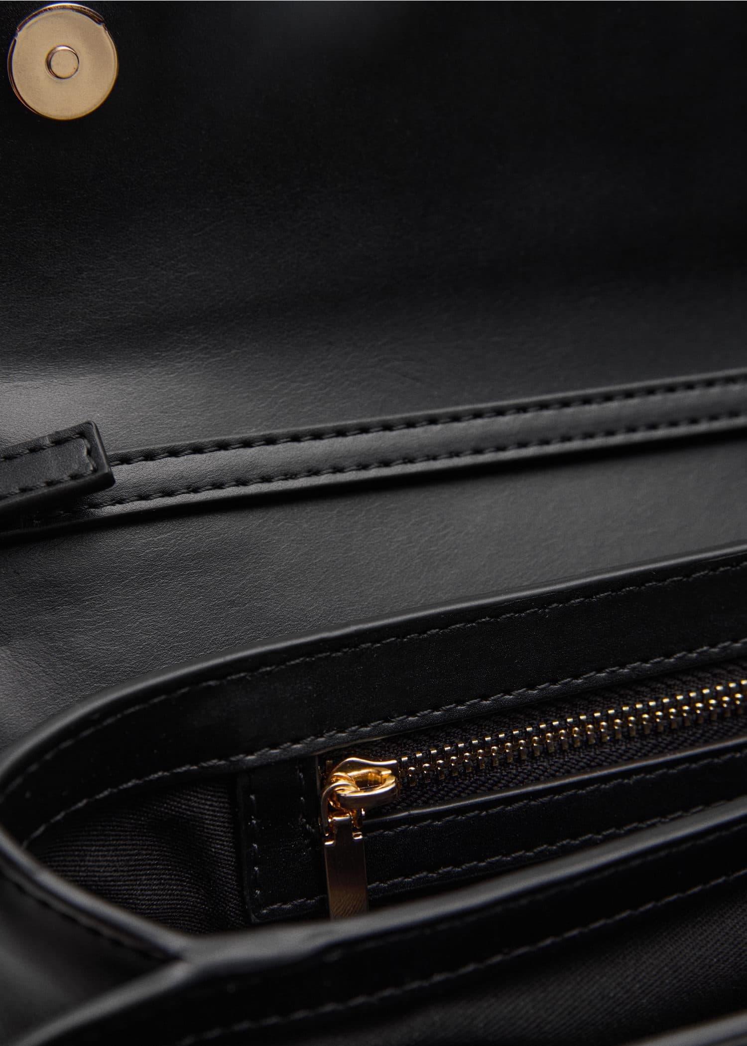 BLACK Shoulder bag with strap, Black, large image number 2