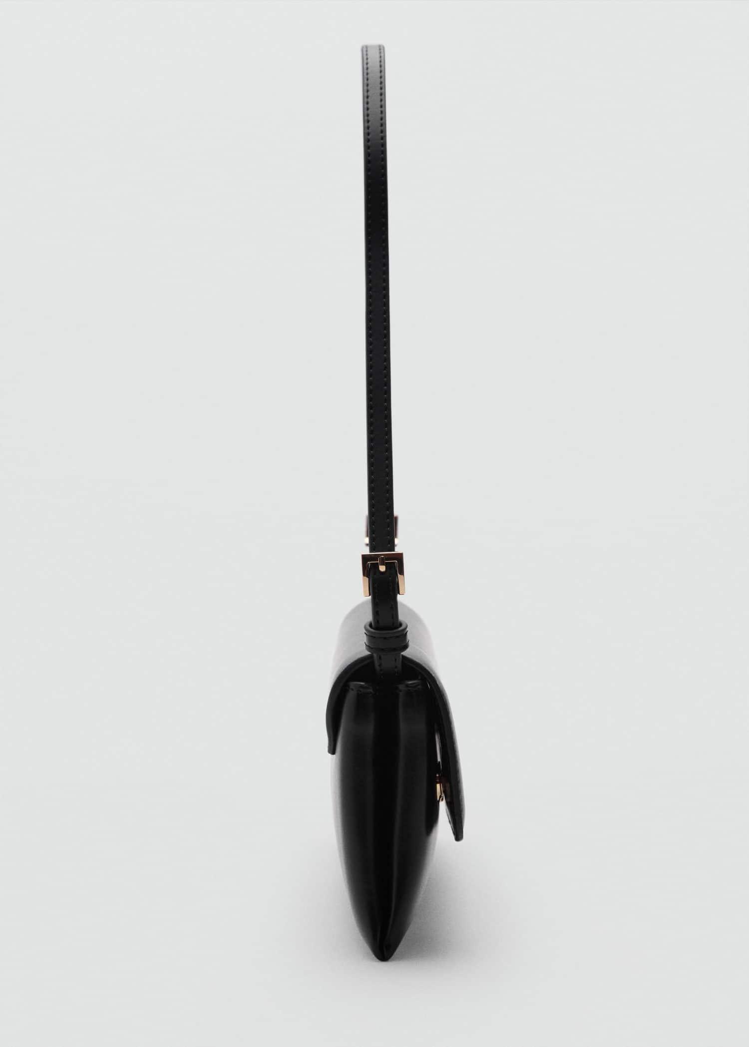 BLACK Shoulder bag with strap, Black, large image number 3