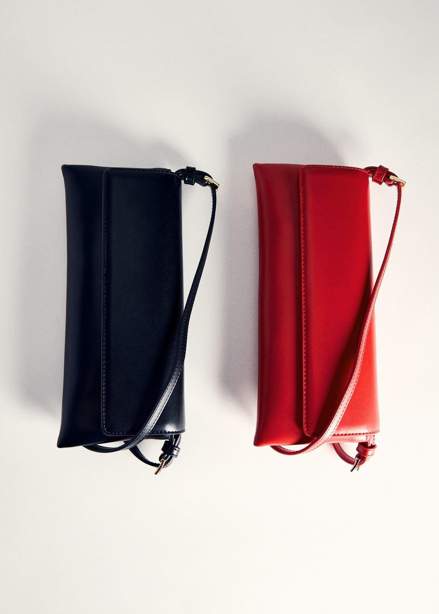 BLACK Shoulder bag with strap, Black, large image number 5