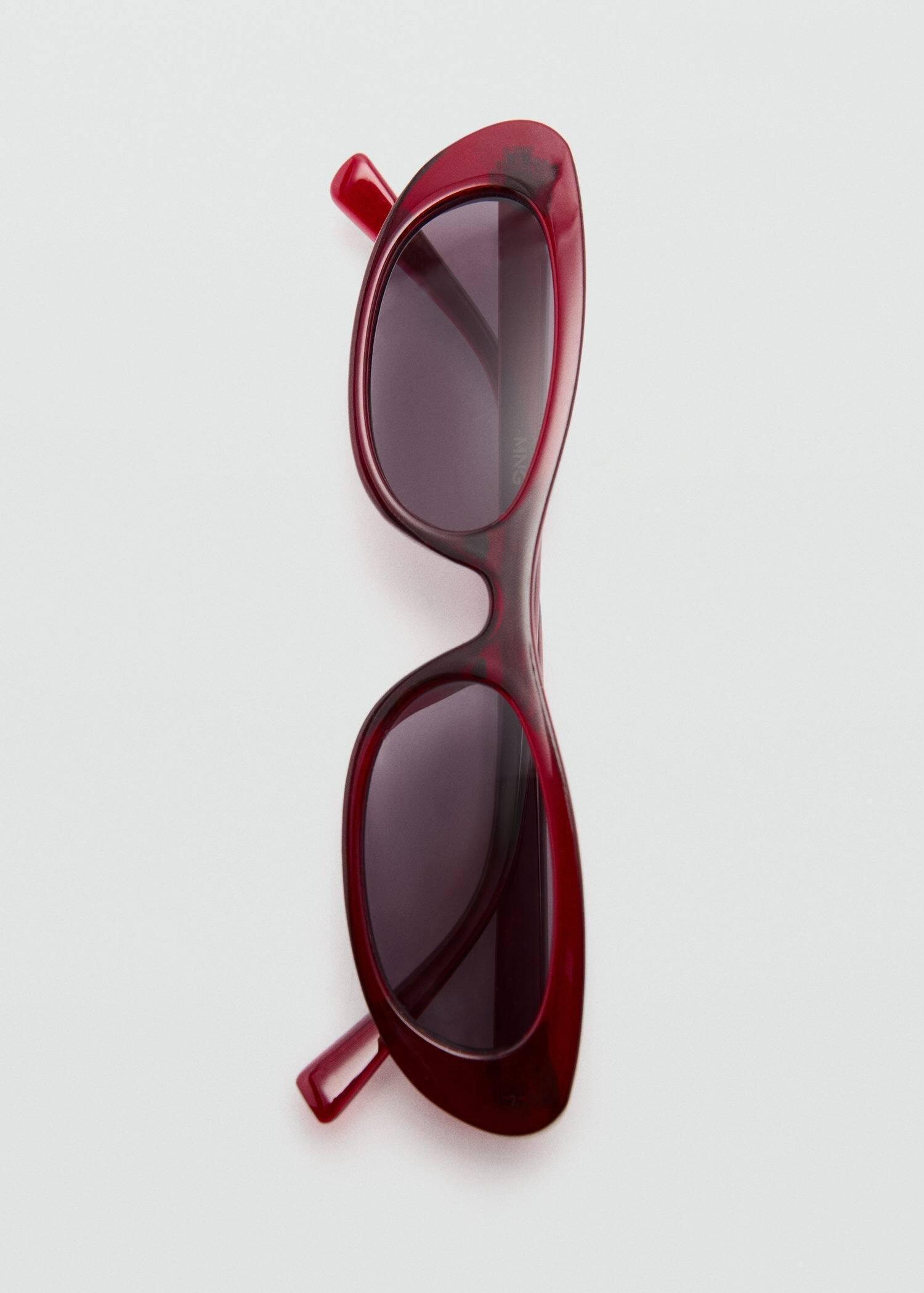 Red Oval Sunglasses, 0201_70, large image number 2