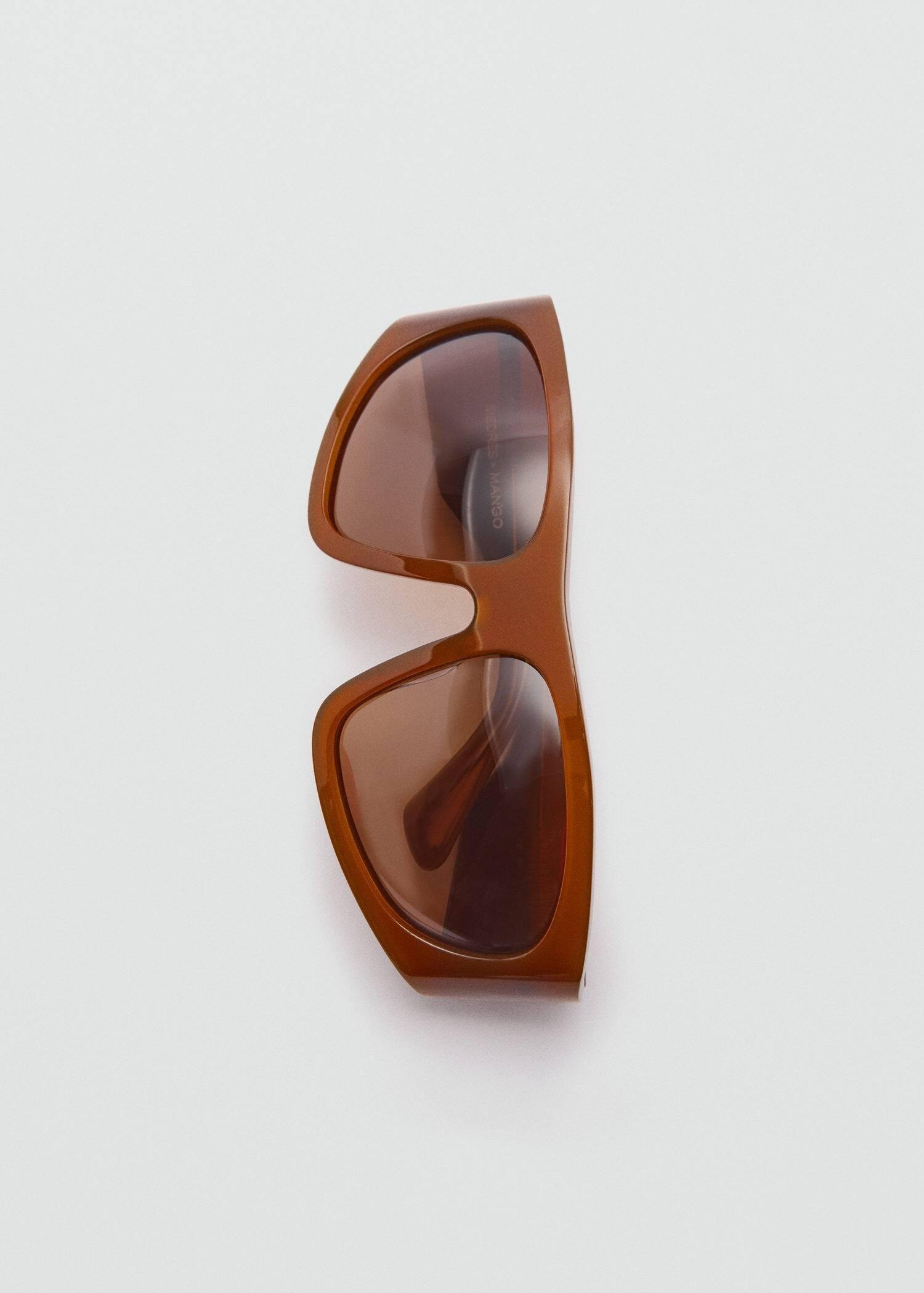 Brown Aviator Sunglasses, Brown, large image number 4