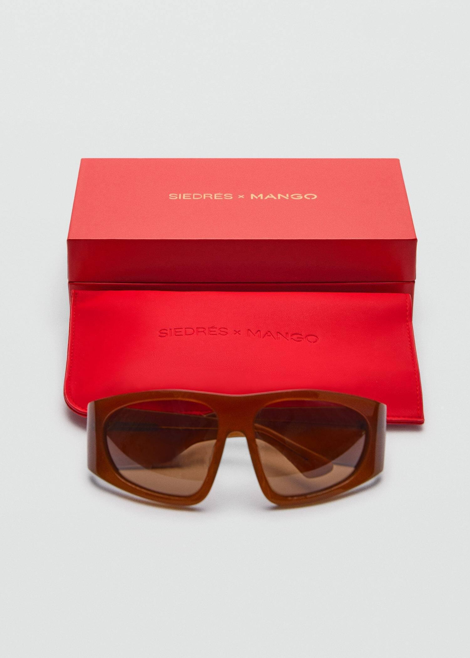 Brown Aviator Sunglasses, Brown, large image number 5