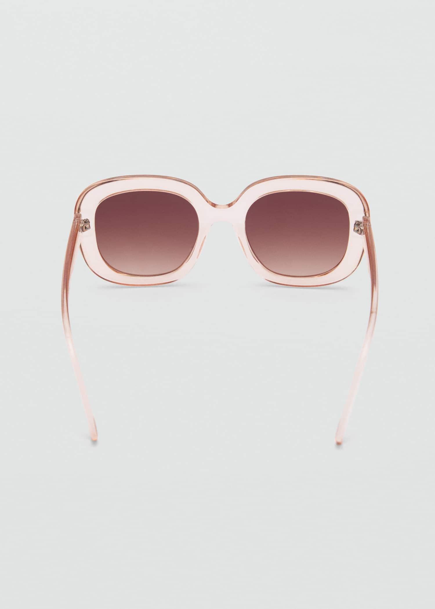 Orange Acetate Frame Sunglasses, Light-Pastel Orange, large image number 1