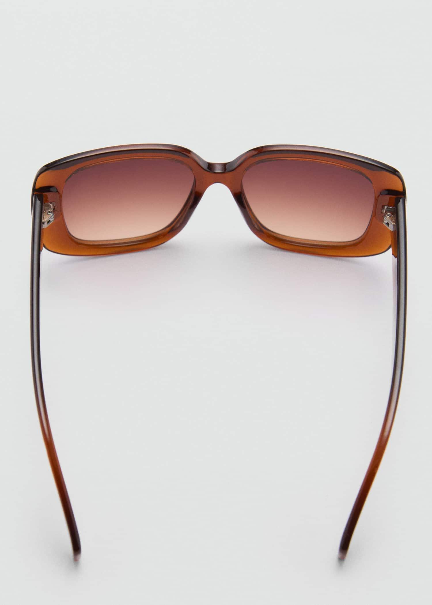 Brown Square Sunglasses, Brown, large image number 1