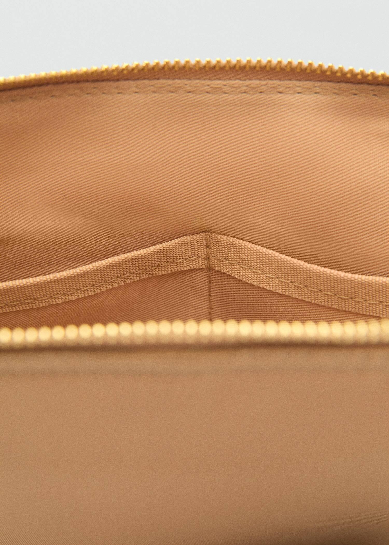 Beige Logo Laptop Case, Light Beige, large image number 1