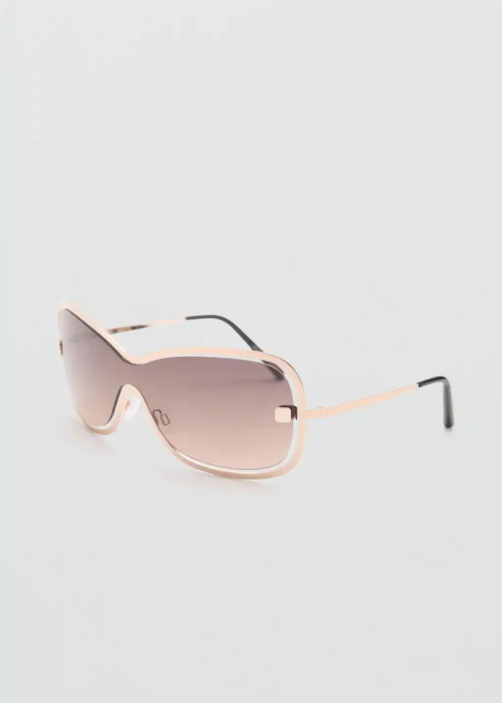 Gold Shade Sunglasses, Gold, large image number 0