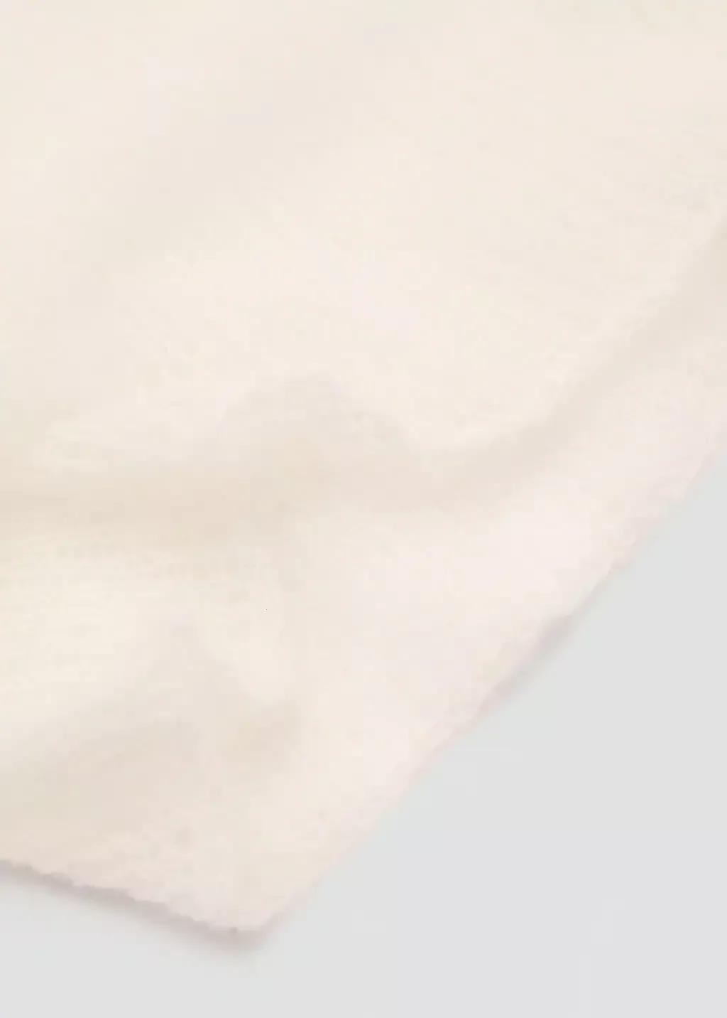 Beige Knitted Balaclava, Light Beige, large image number 1