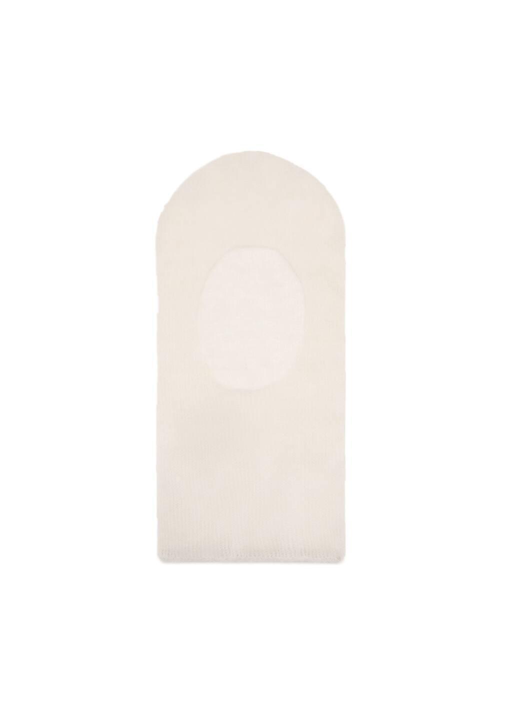 Beige Knitted Balaclava, Light Beige, large image number 2