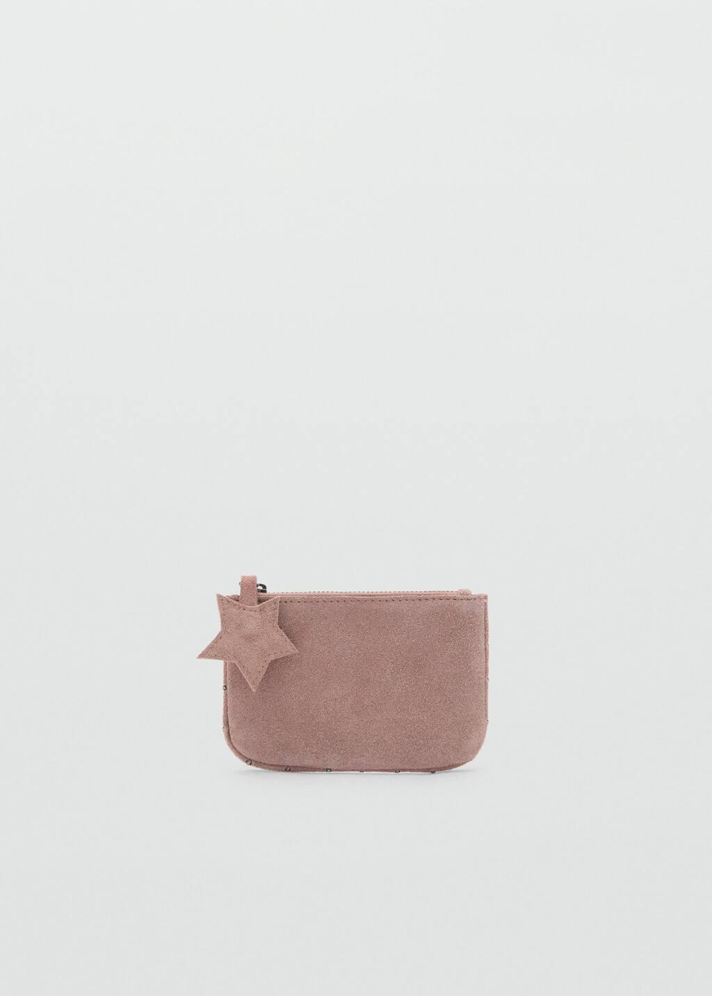 LT-PASTEL PINK Zipped leather wallet, Kids Girl, Light-Pastel Pink, large image number 2