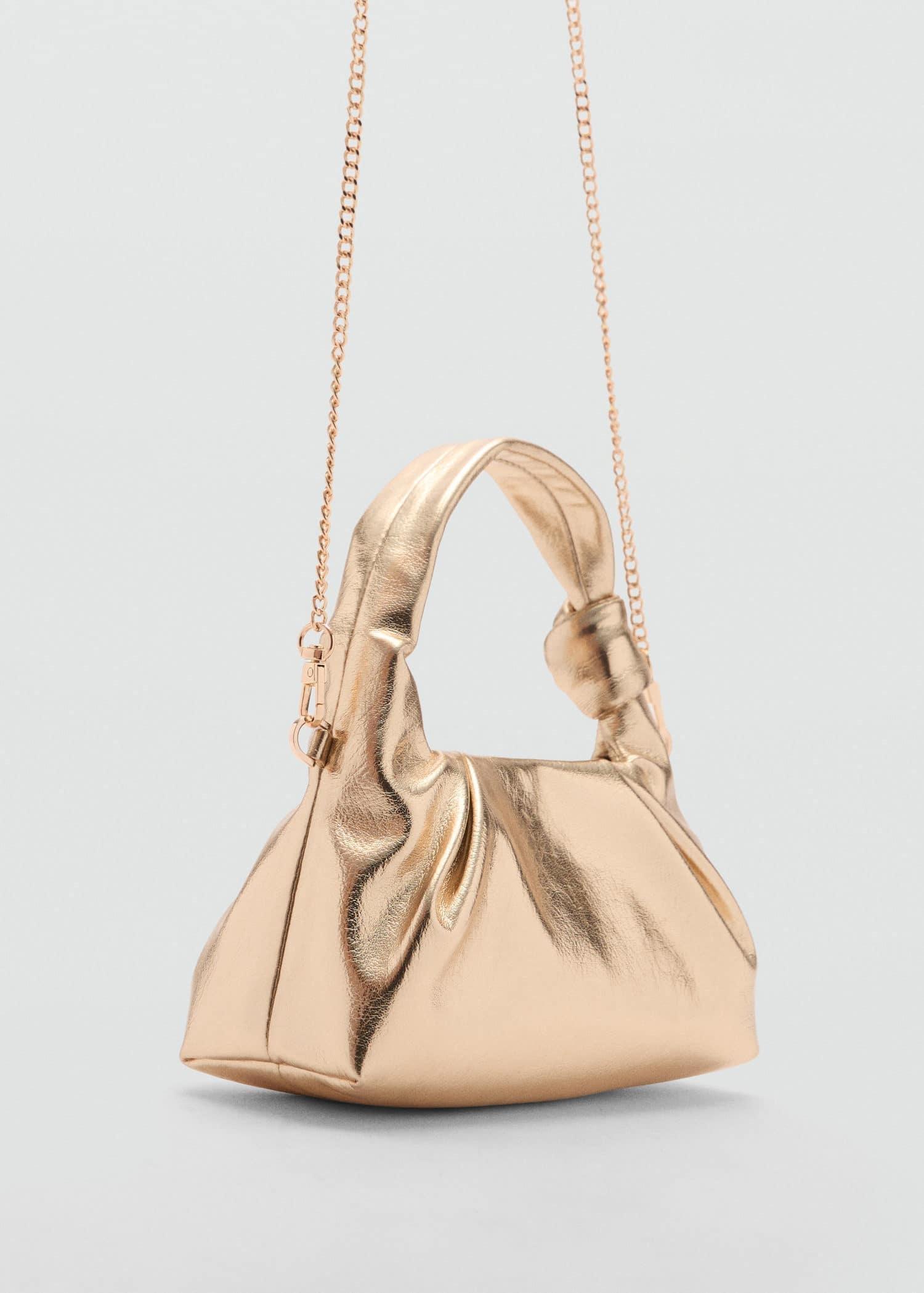 Gold Chain Mini Bag, Gold, large image number 0