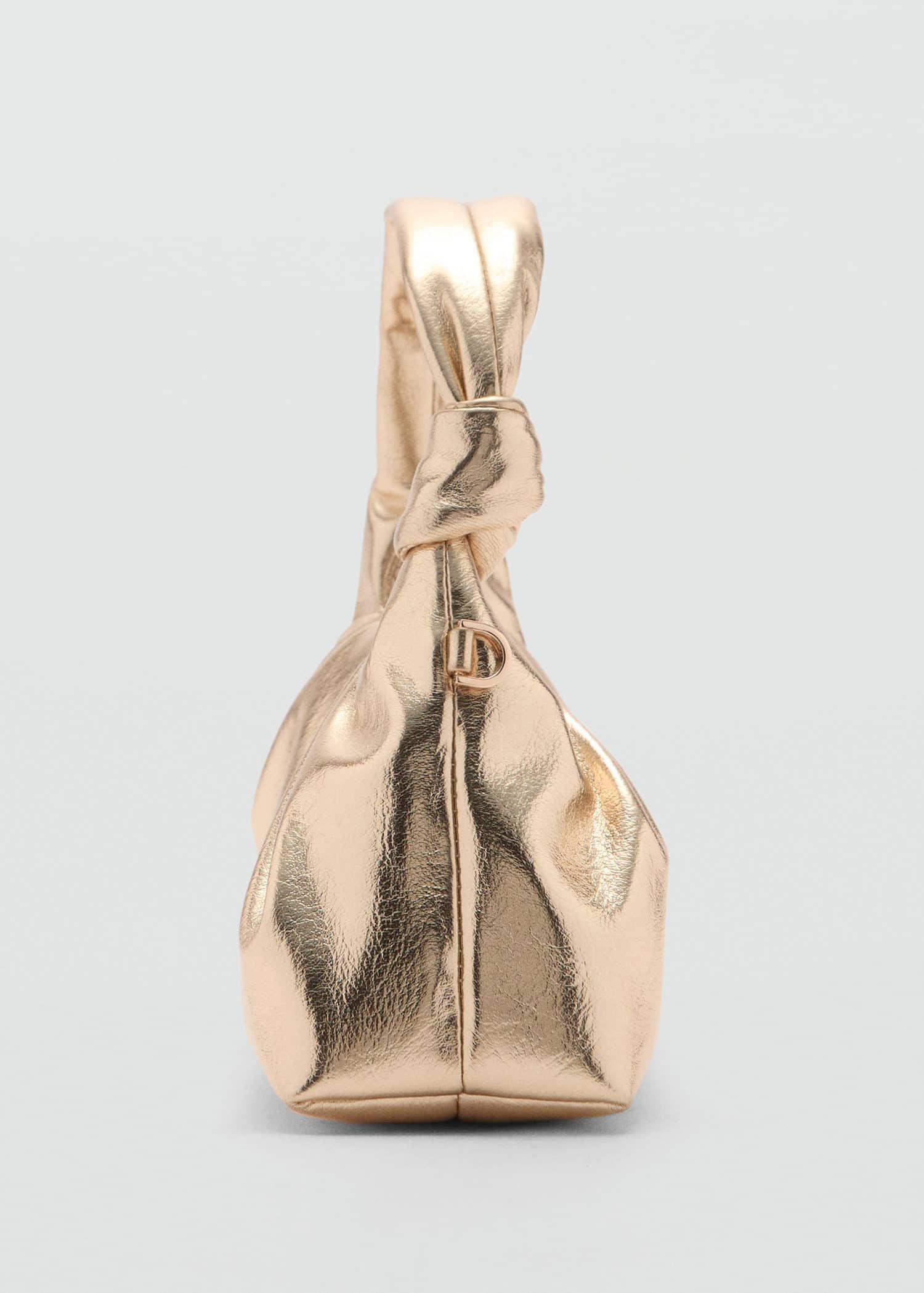 Gold Chain Mini Bag, Gold, large image number 1