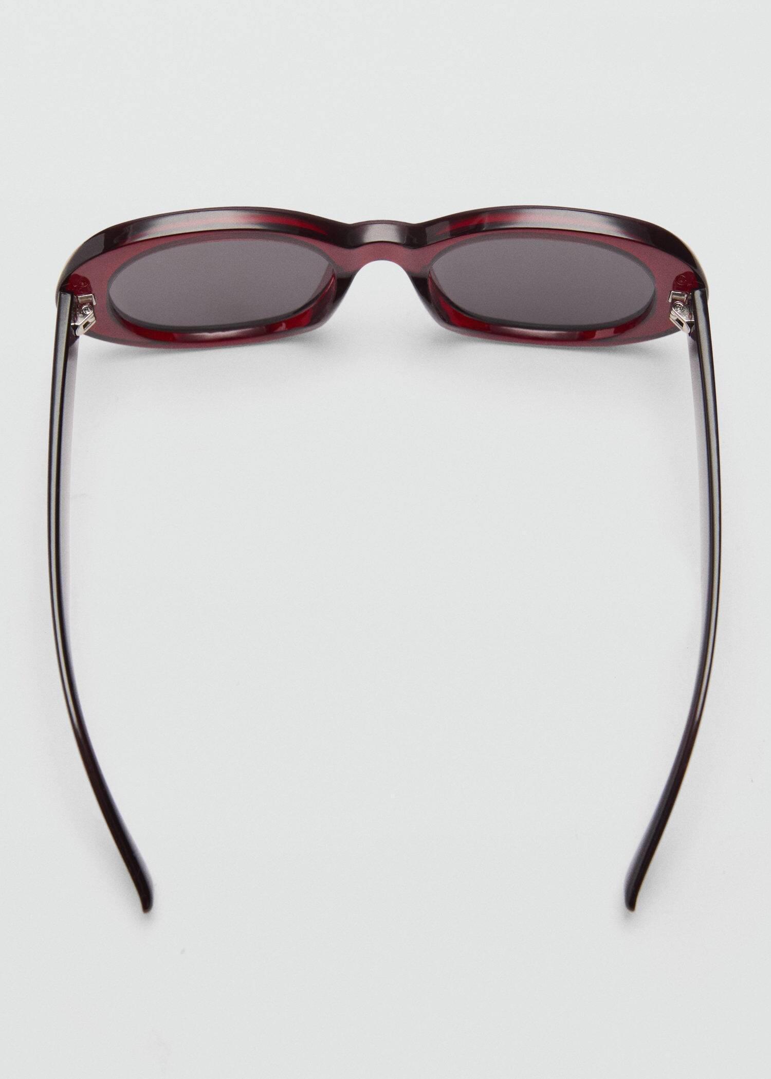 Red Sunglasses With Round Frame, Red, large image number 1
