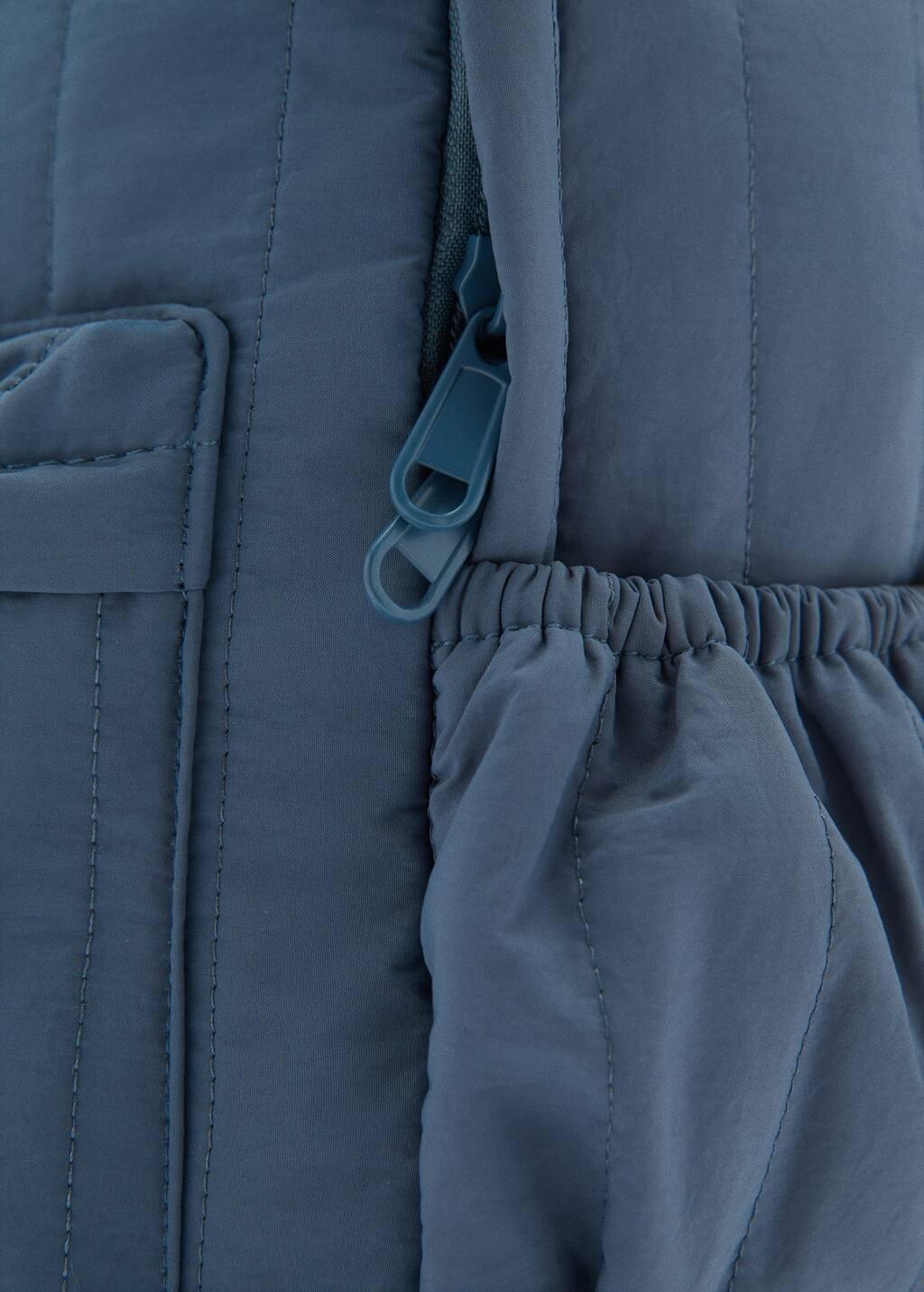 MEDIUM BLUE Backpack with embroidered detail, Baby Boy, Medium Blue, large image number 1