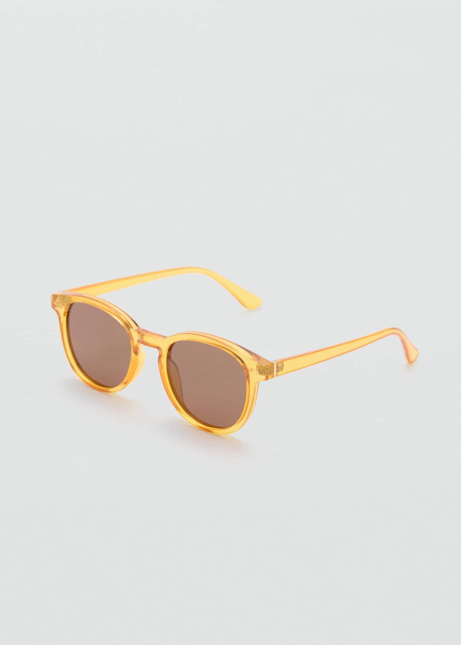 Yellow Polarised Sunglasses, Dark Yellow, large image number 0