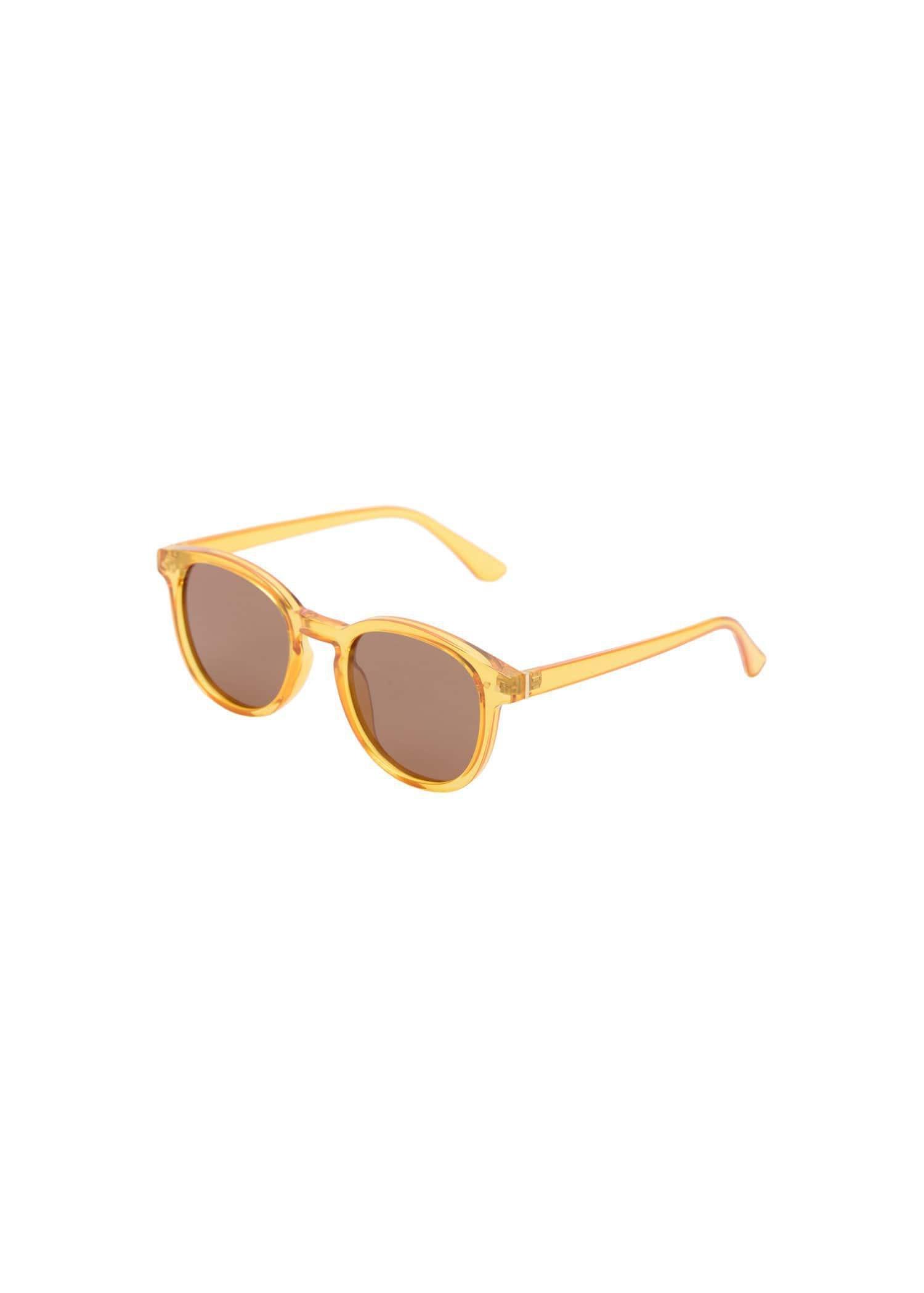 Yellow Polarised Sunglasses, Dark Yellow, large image number 3