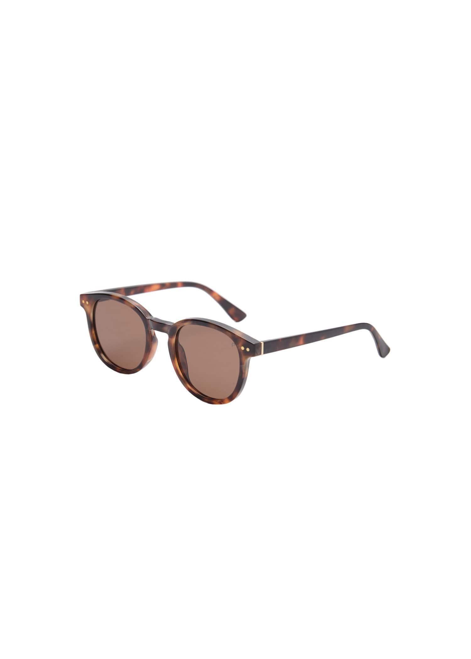 Brown Polarised Sunglasses, Dark Brown, large image number 3