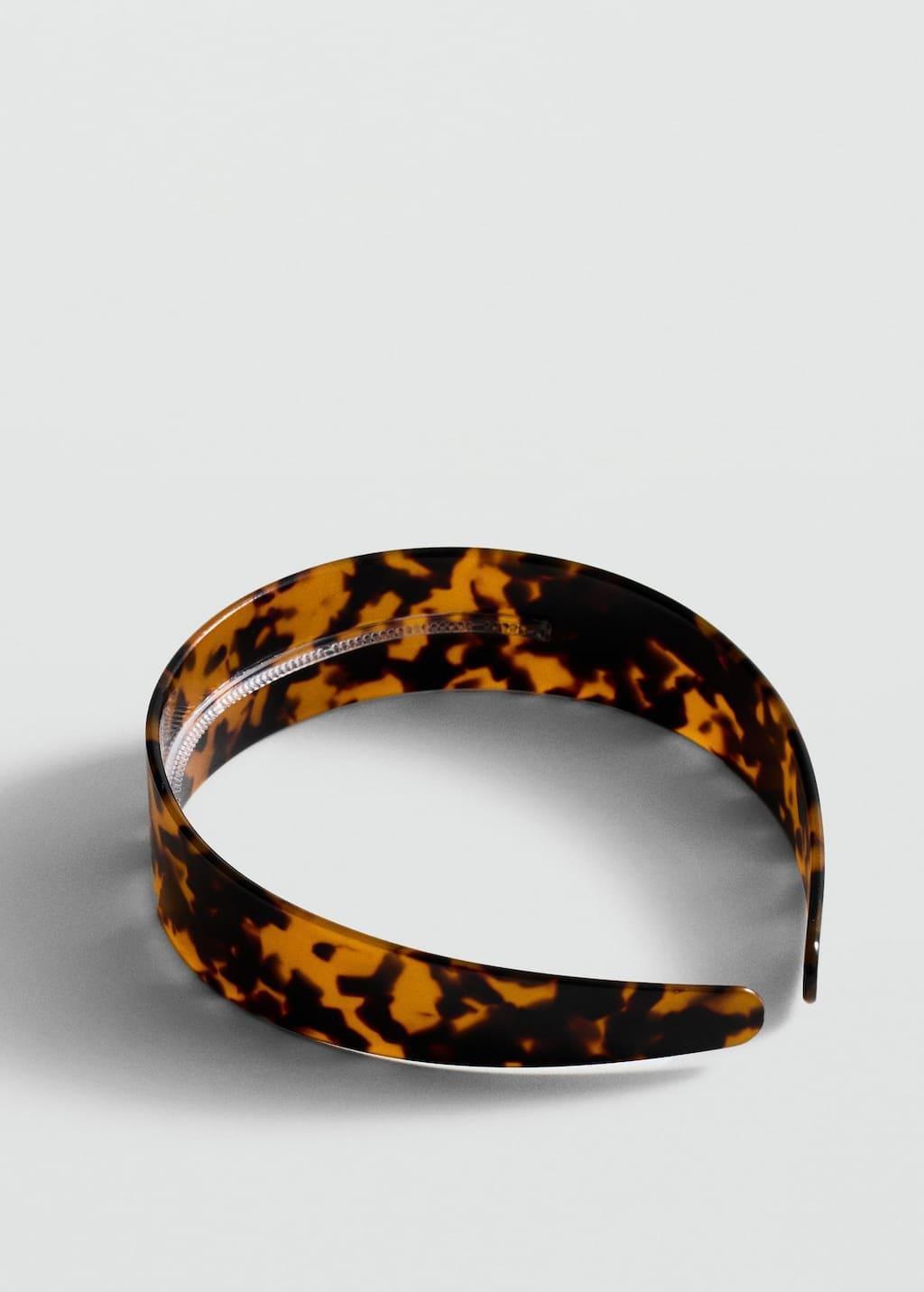 Brown Tortoiseshell-Effect Headband, Brown, large image number 0