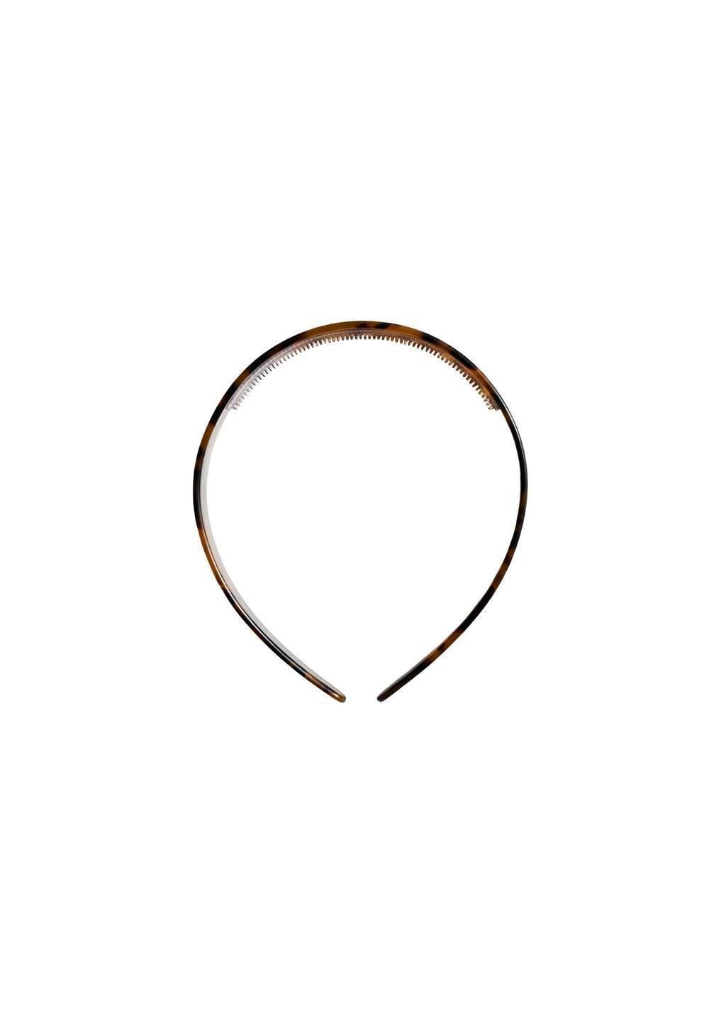Brown Tortoiseshell-Effect Headband, Brown, large image number 2