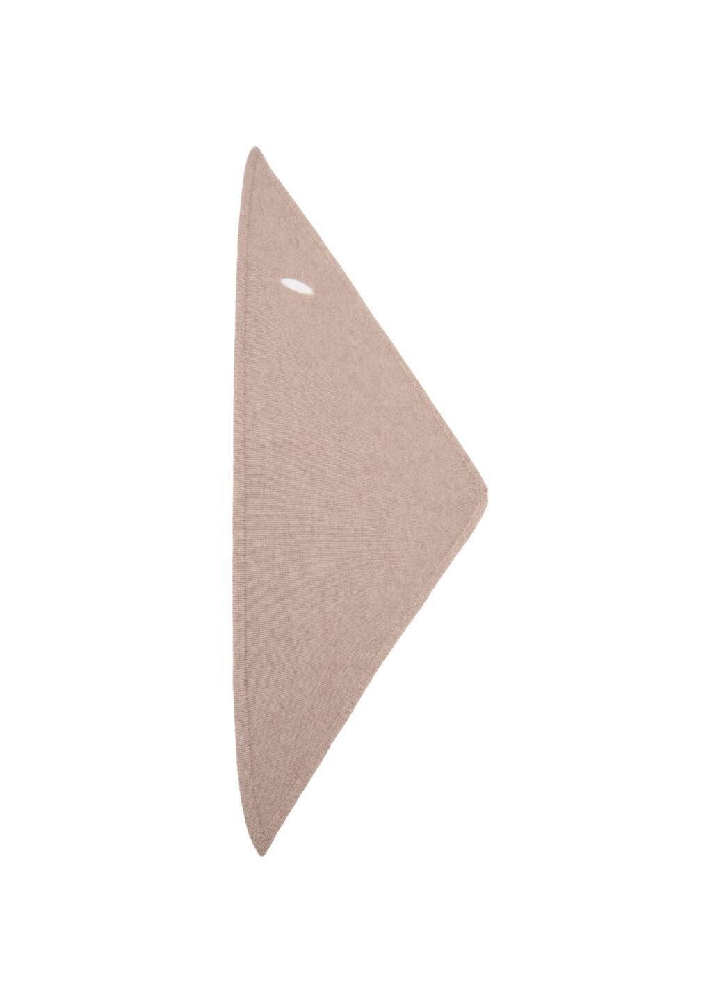 Brown Cashmere Wool-Blend Scarf, Medium Brown, large image number 3