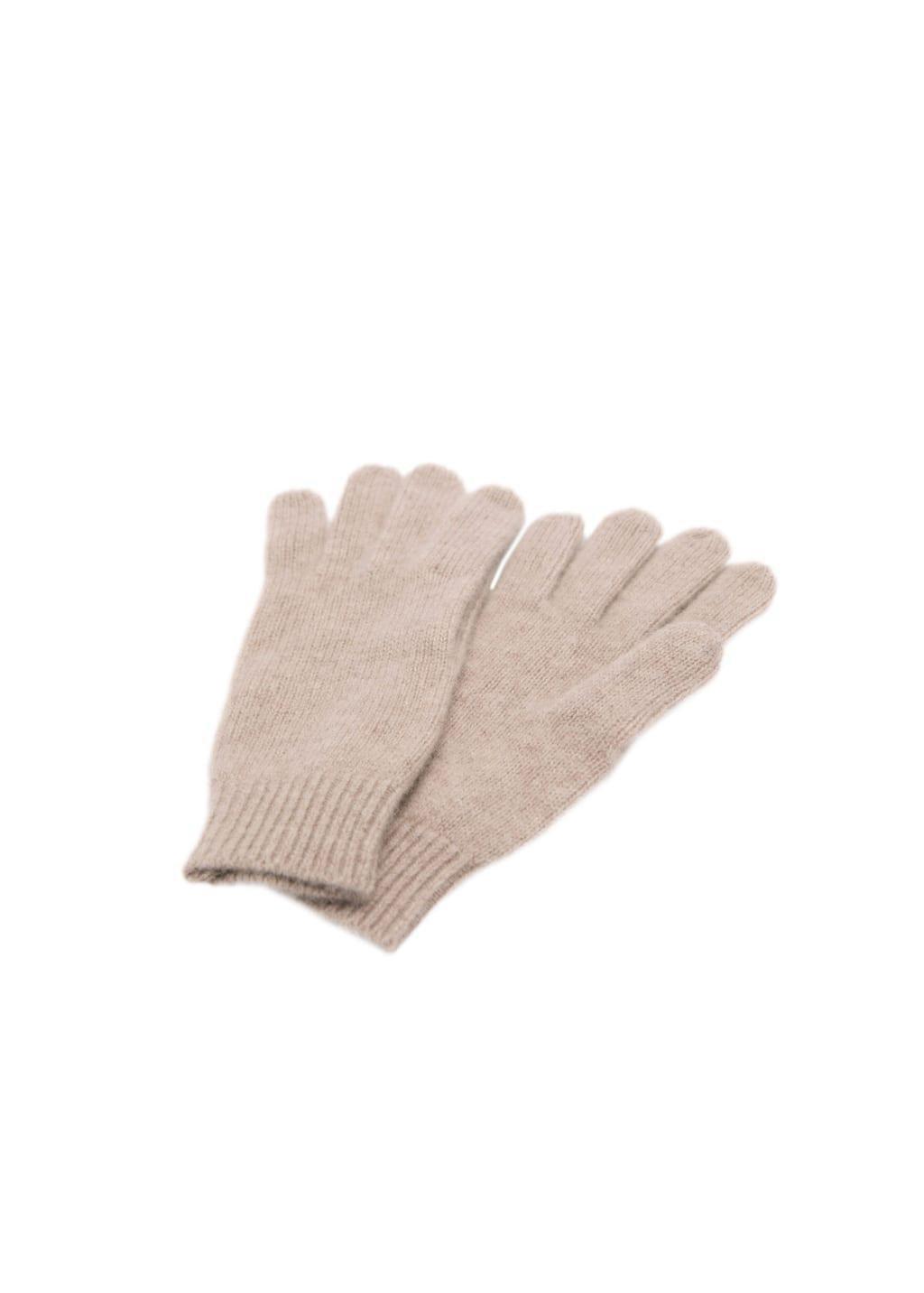 Brown 100% Cashmere Gloves, Medium Brown, large image number 3