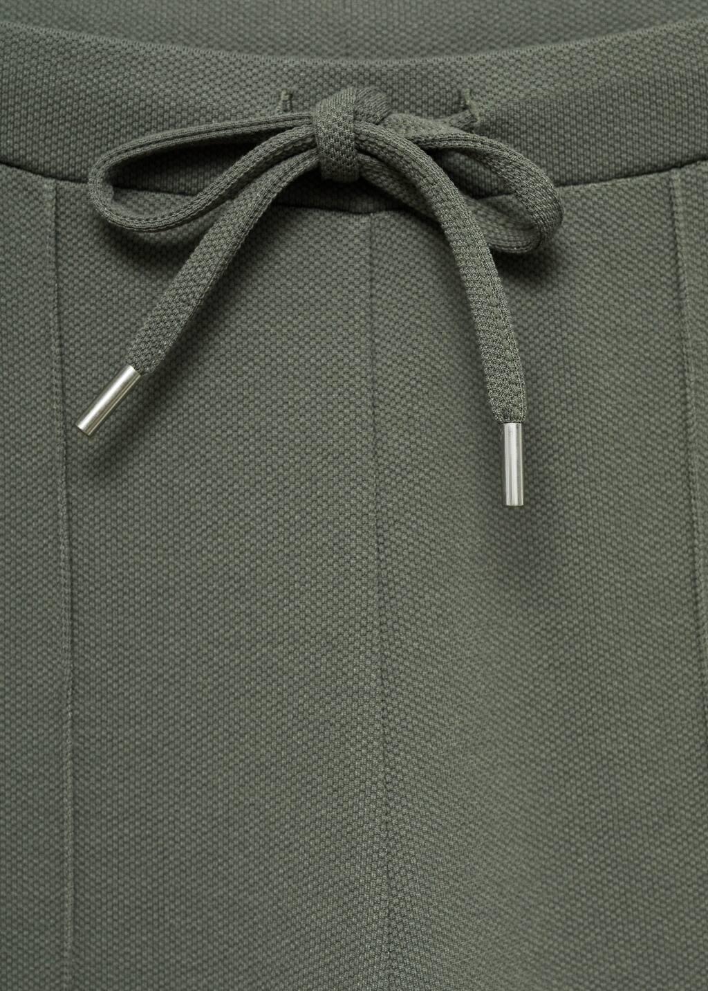 Khaki Jogger Seams Pants, , large image number 5