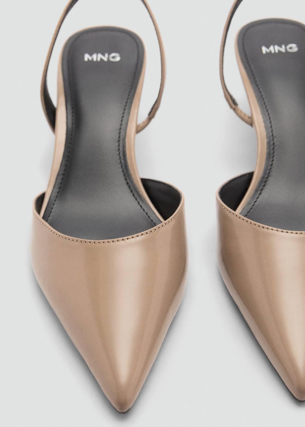 Brown Lt Pastel Kitten-Heeled Shoes, , large image number 1