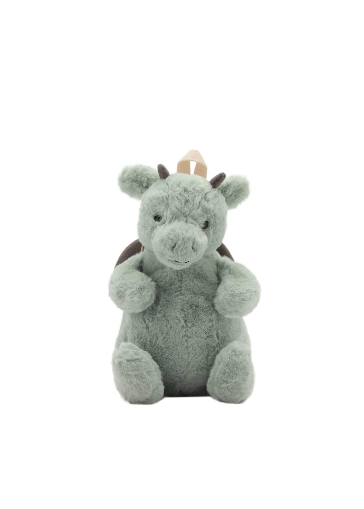 Green Dragon Backpack, Baby Boy, Green, large image number 1