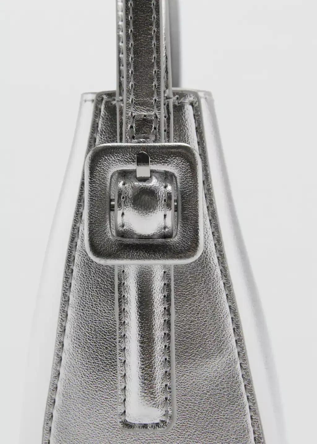 Silver Plain Clutch, Silver, large image number 1