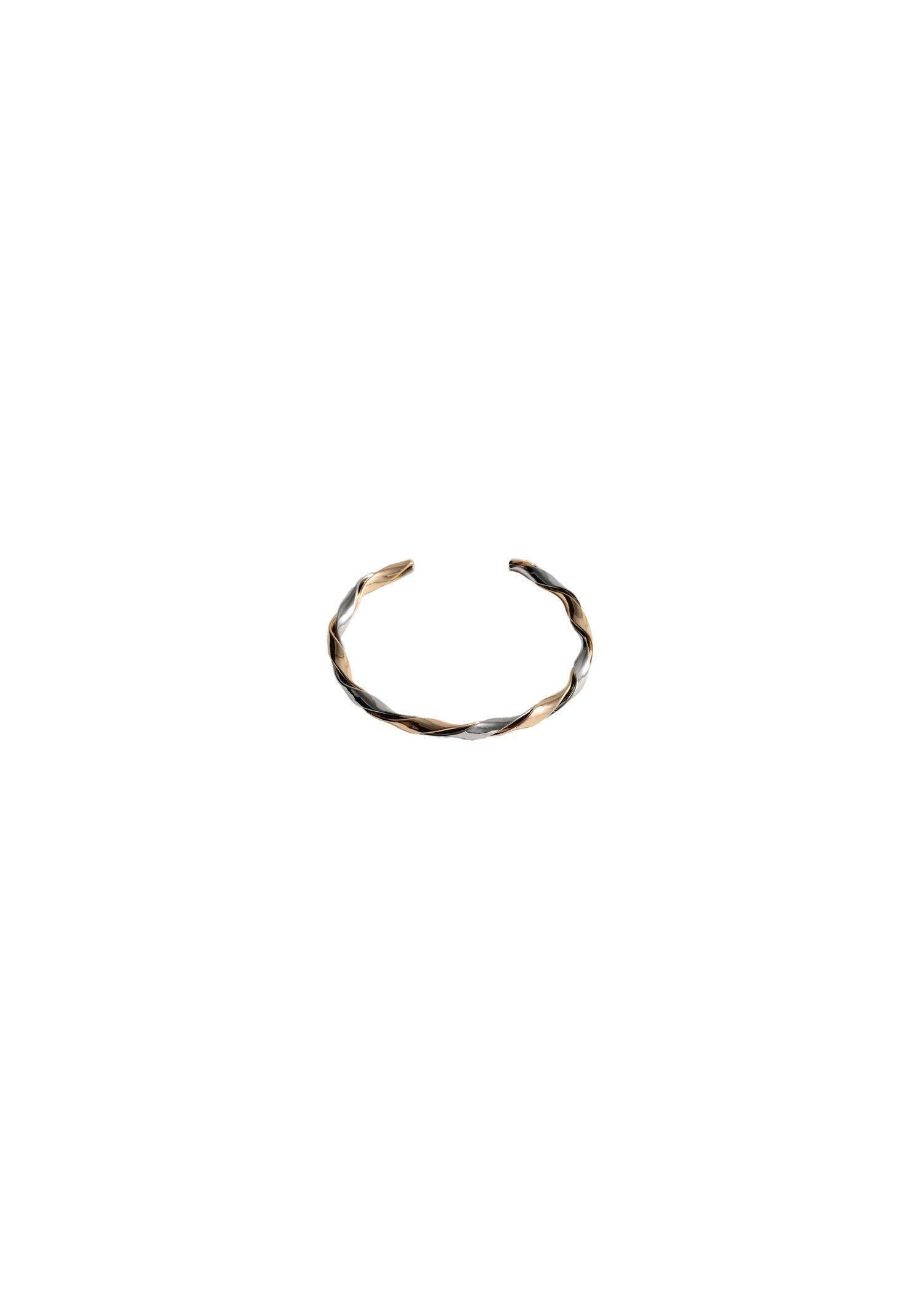 Gold Irregular Combined Bracelet, Gold, large image number 2