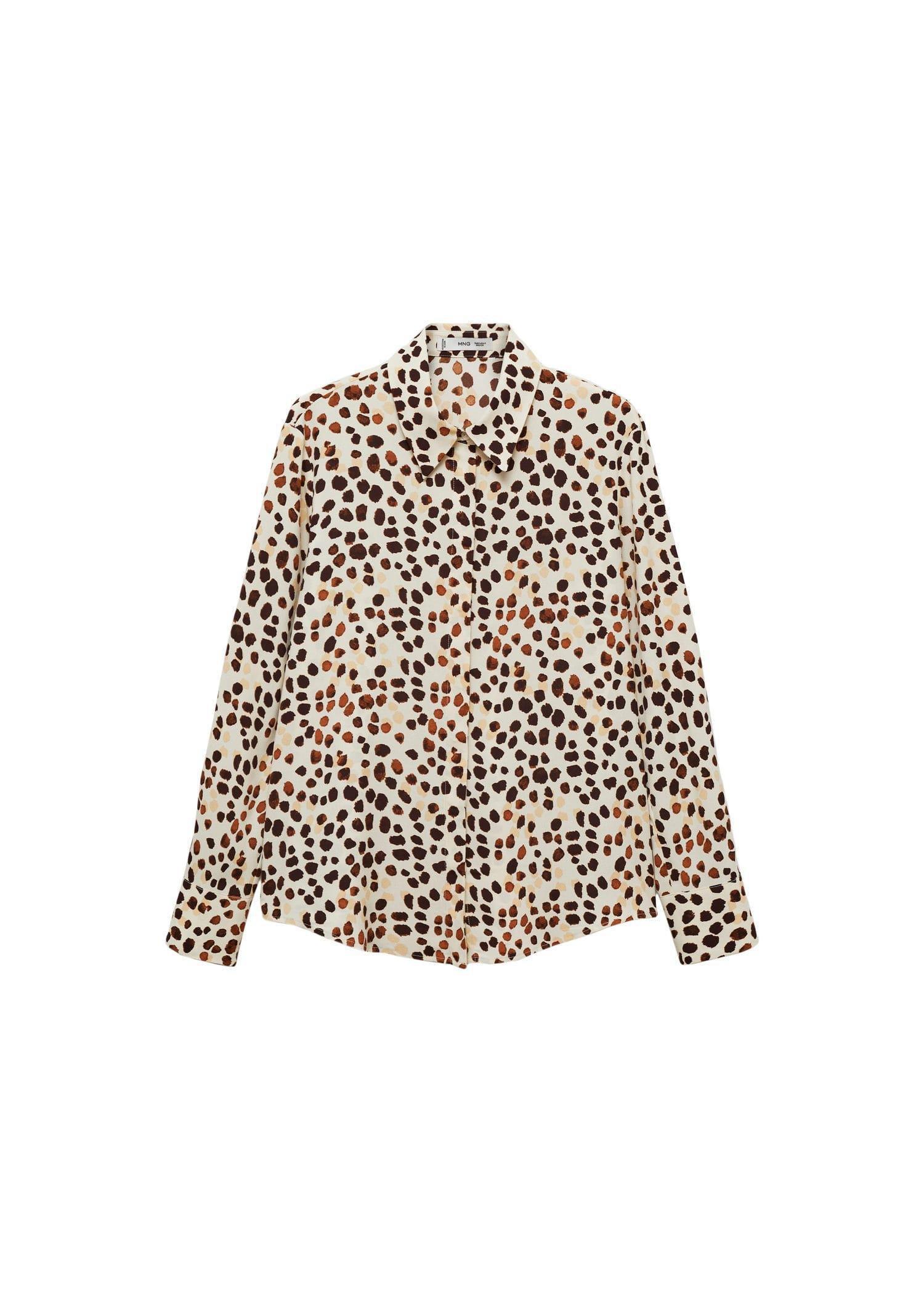 Pink Printed Flowy Shirt, , large image number 4