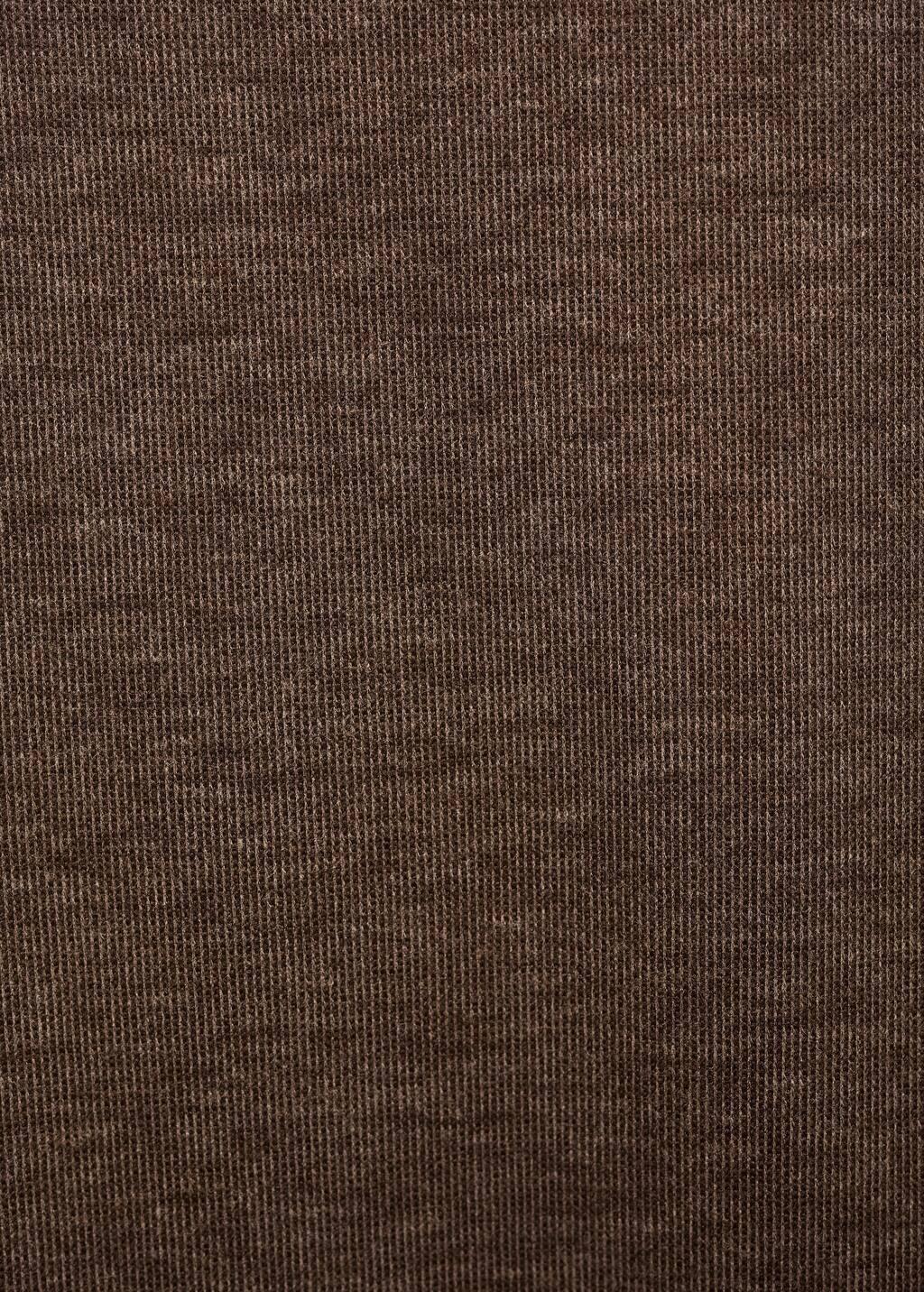 Brown Long Knitted Skirt, , large image number 4