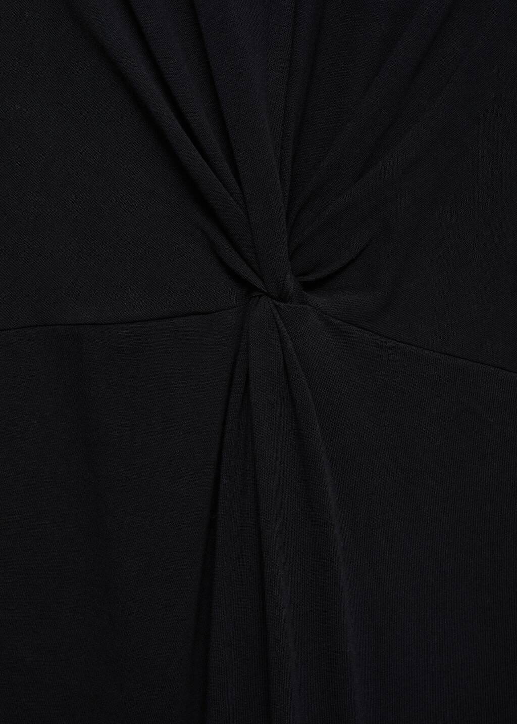 Green Draped Midi-Dress, , large image number 14
