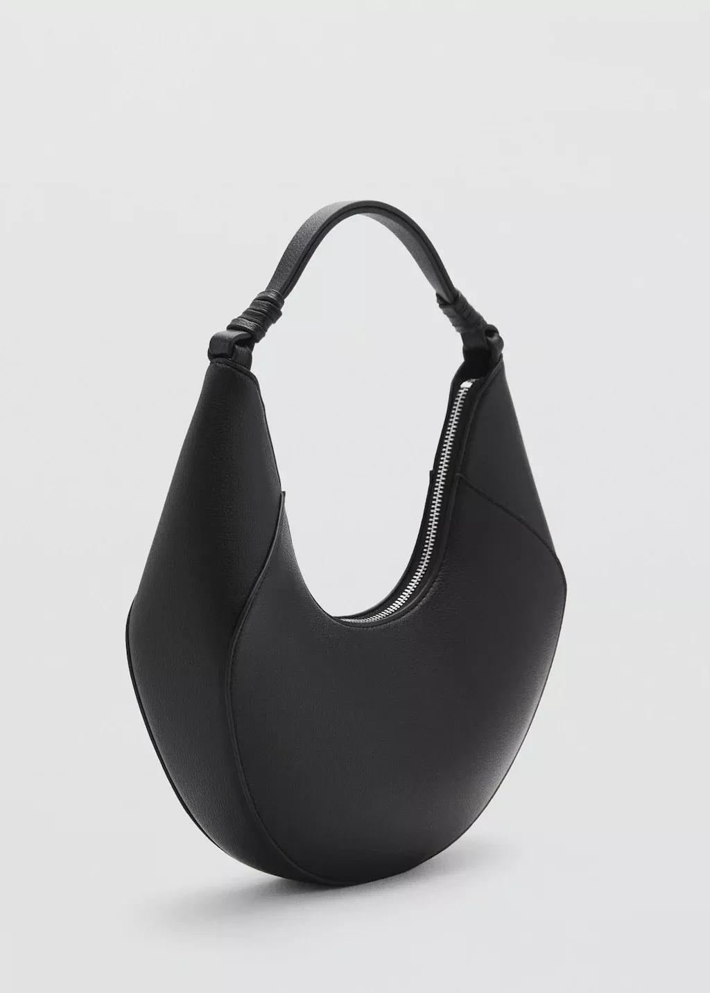 Brown Leather-Effect Shoulder Bag, Medium Brown, large image number 1